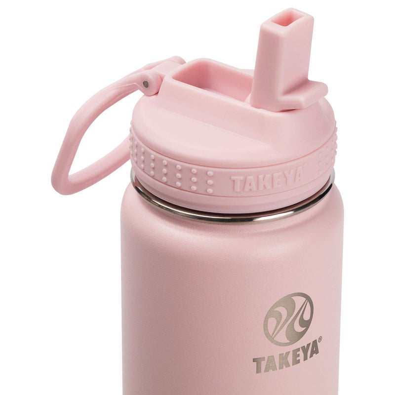 Takeya 885395971650 Takeya Actives Insulated Straw Lid Blush - Image 3